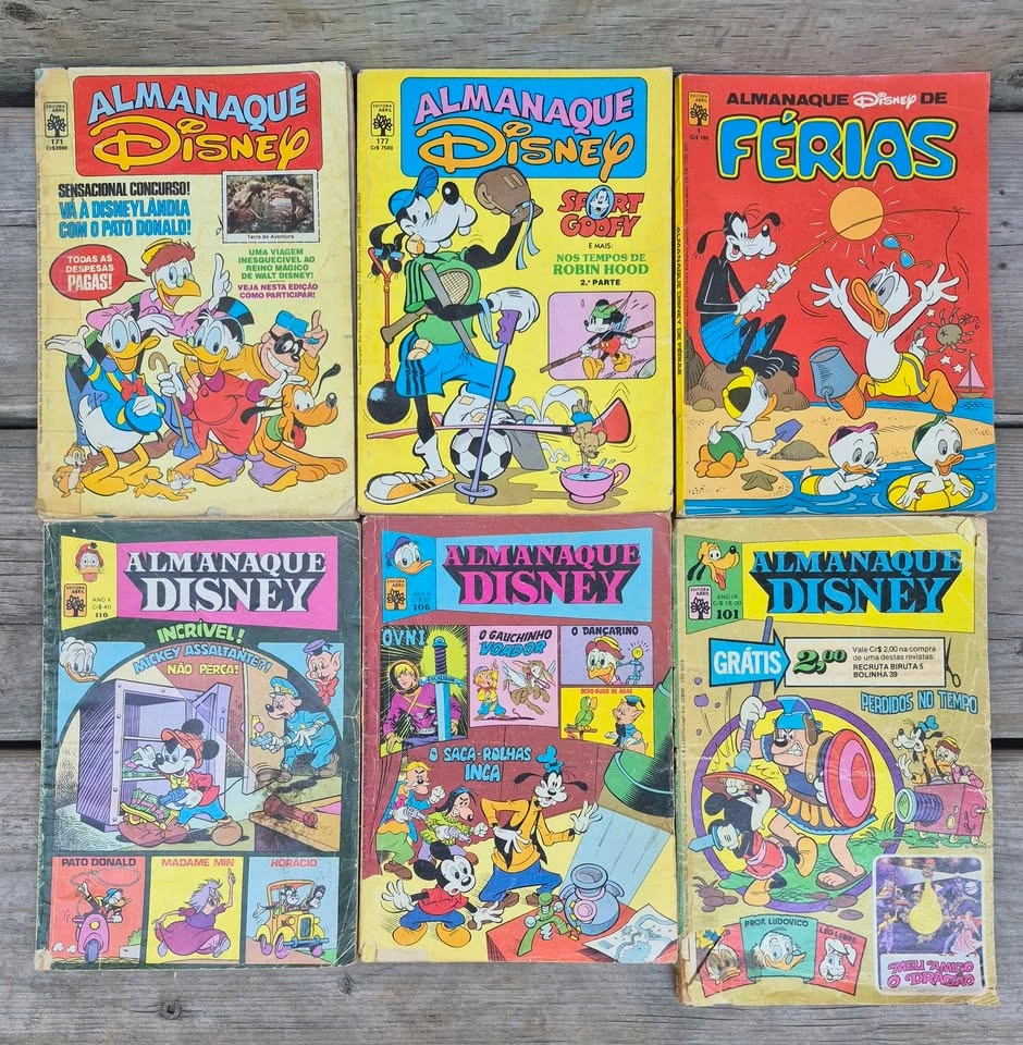Vintage Disney Comic Book Collection - Tio Patinhas & Almanaque - photo 2