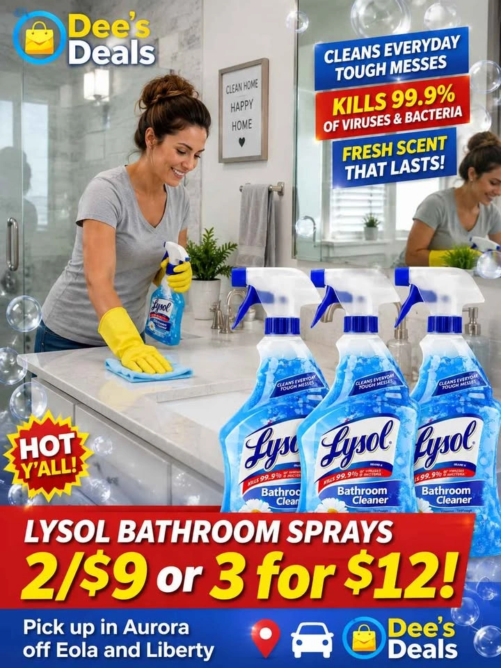 Lysol cleaner 3 for $12 - photo 2