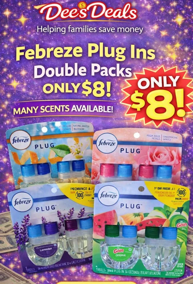 Febreze Double Plug in packs $8 - photo 3