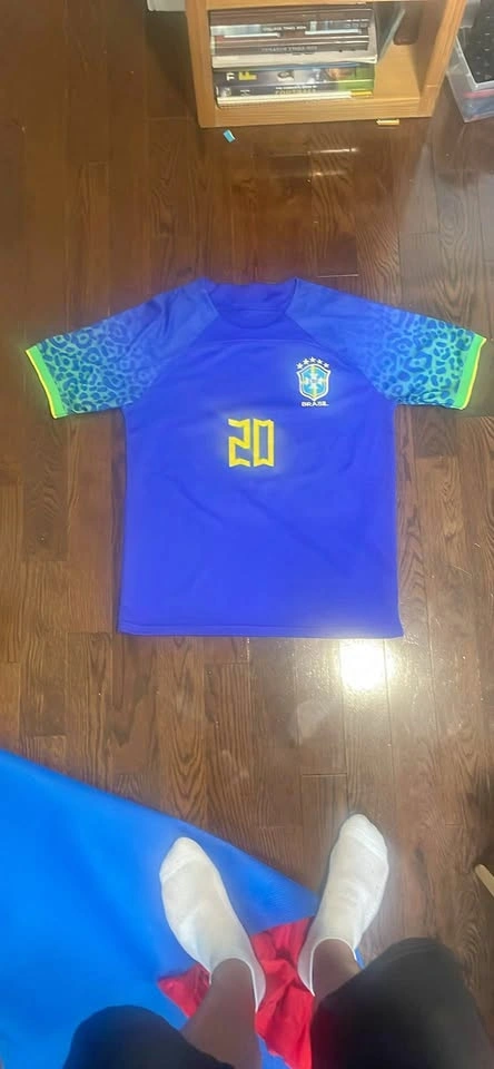 Brazil Vini Jr. #20 Away Jersey