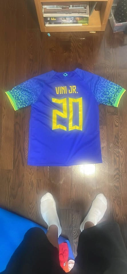Brazil Vini Jr. #20 Away Jersey - photo 2