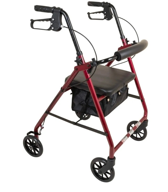 ProBasics 300 lbs Aluminum Rollator Walker with Seat BRAND NEW
