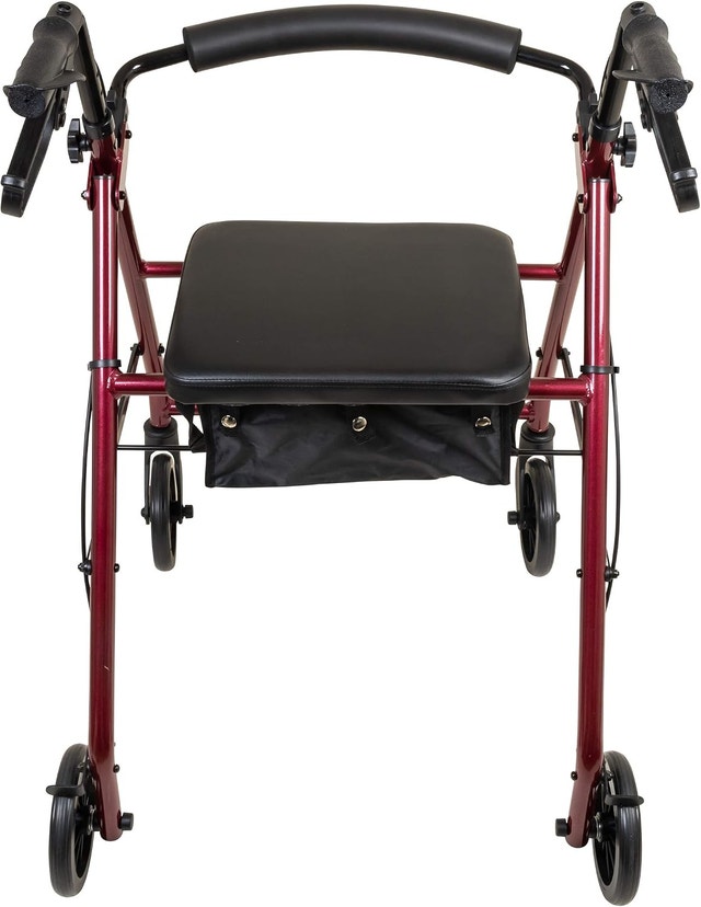 ProBasics 300 lbs Aluminum Rollator Walker with Seat BRAND NEW - photo 4