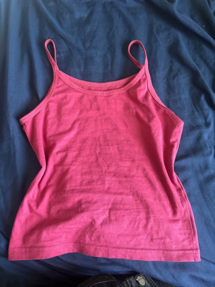 Fuchsia tank top - Small - photo 3