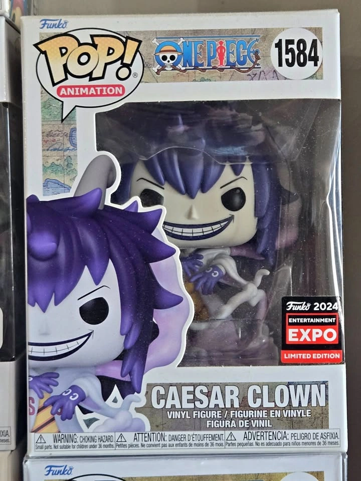 Funko Pop! One Piece - Caesar Clown #1584 (2024 Entertainment Ex