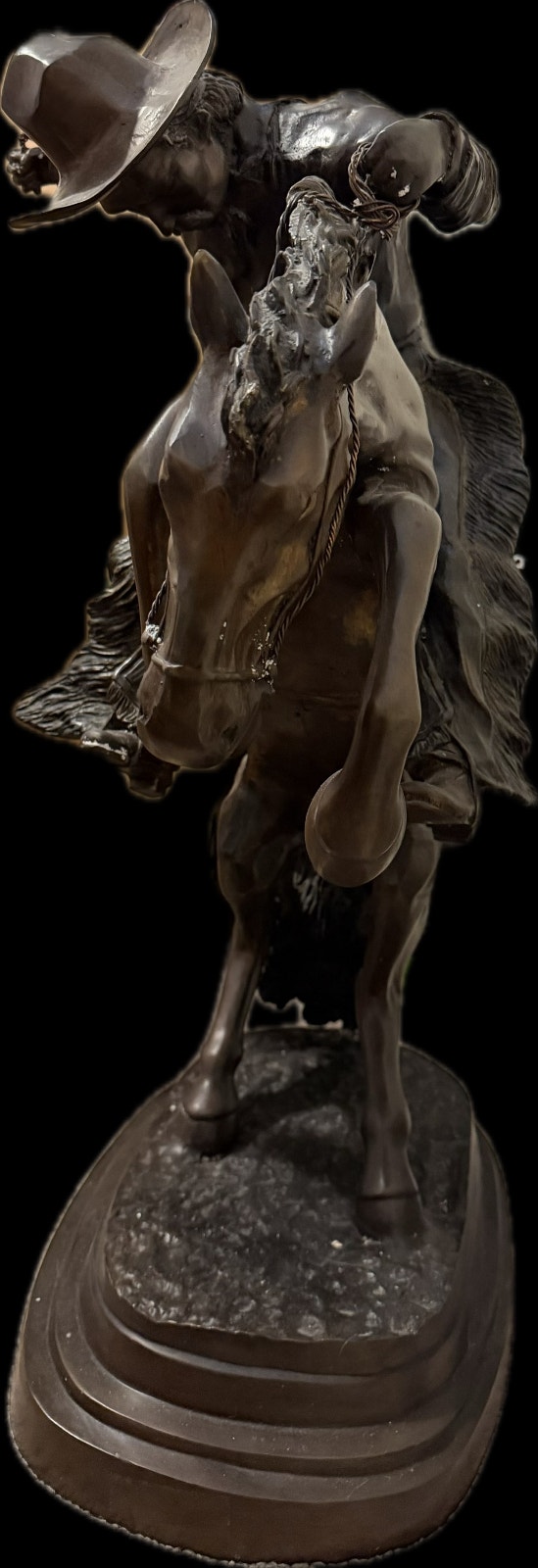 Frederic Remington The Bronco Buster Statue
