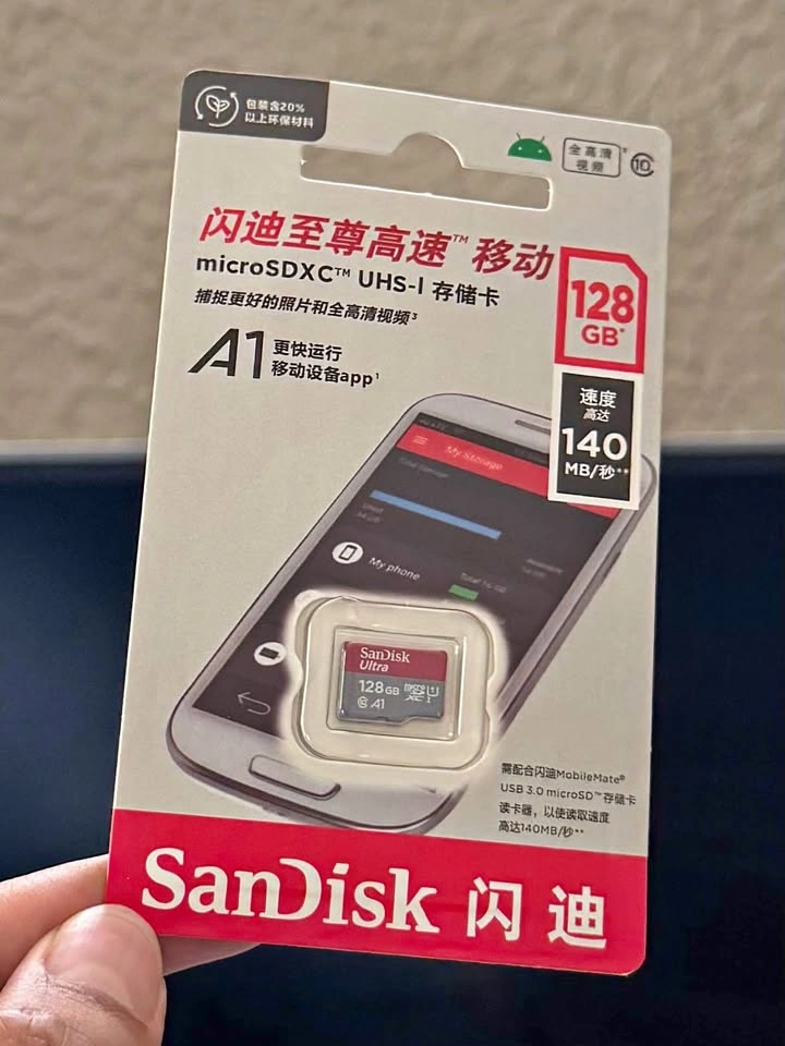 NEW 128 GB Micro SD Memory Card for Camera Dashcam Phone