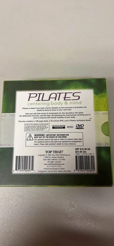 Top That! Pilates: Centering Body & Mind Kit and book - photo 3