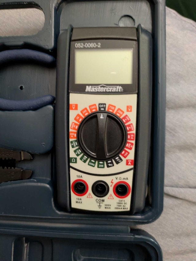 Mastercraft Digital Multimeter Kit - photo 3