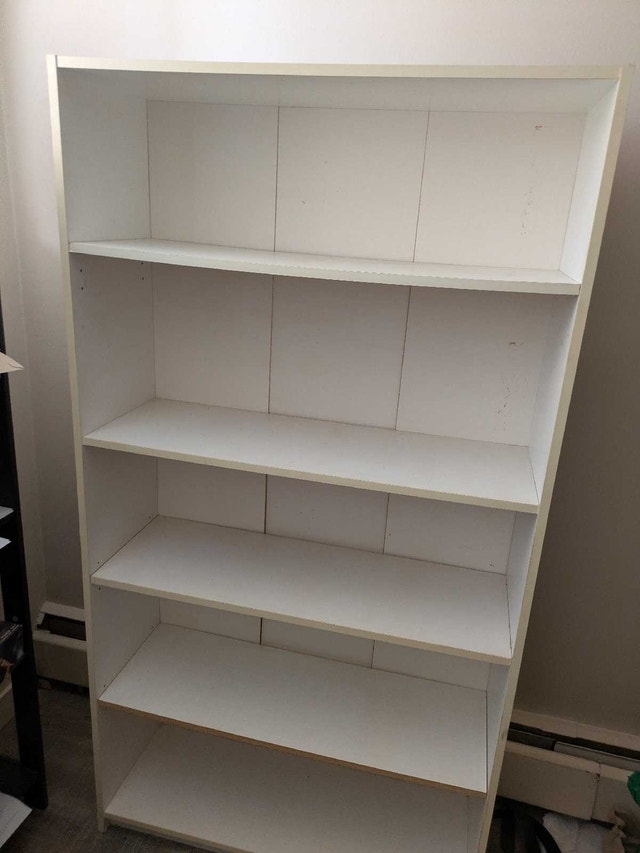 White Bookshelf