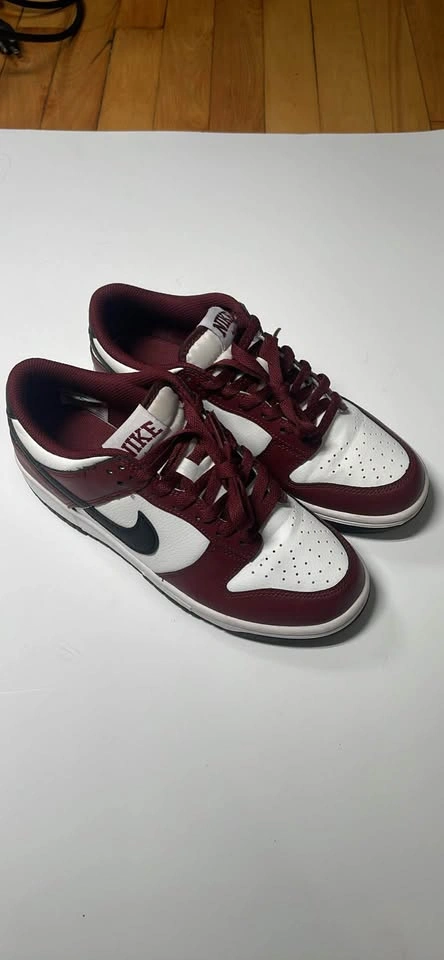 Nike Dunk Low Dark Team Red (6.5Y) - photo 2