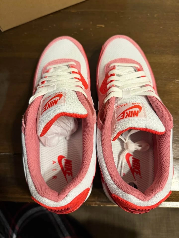 Nike Air Max 90 Peony Light Crimson Size 10.5 Men - photo 3