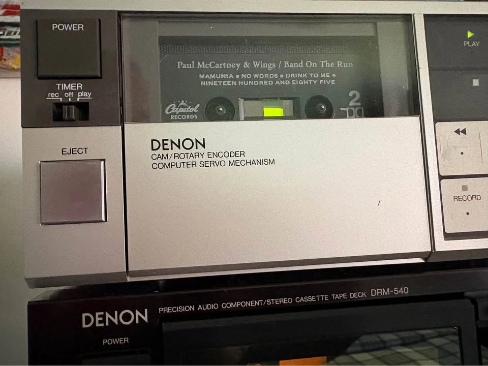Vintage DENON DR-M1 Stereo Cassette Tape Deck - photo 2