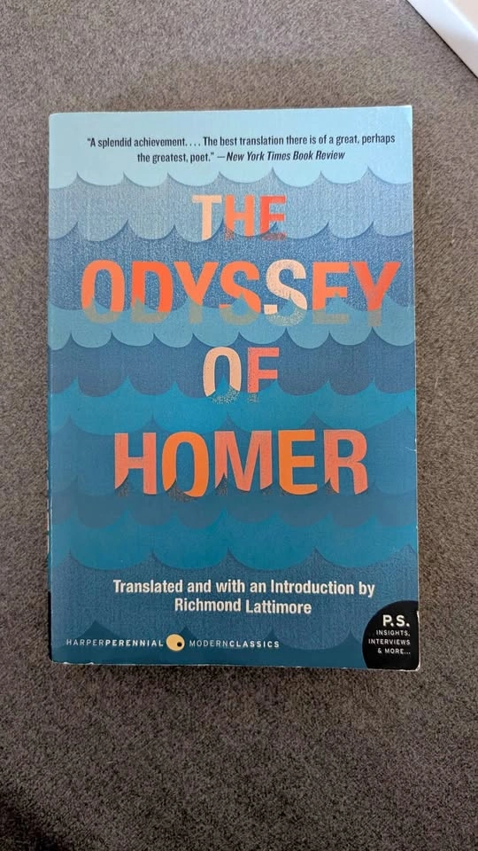 The Odyssey of Homer Translated by Richmond Lattimore