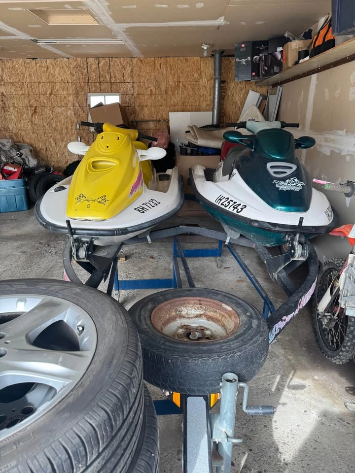 1996 GTI And 1998 GTX Seadoo With Double Trailer - photo 2