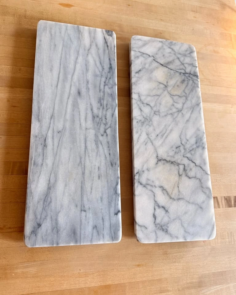 2x Marble Serving Boards – Set