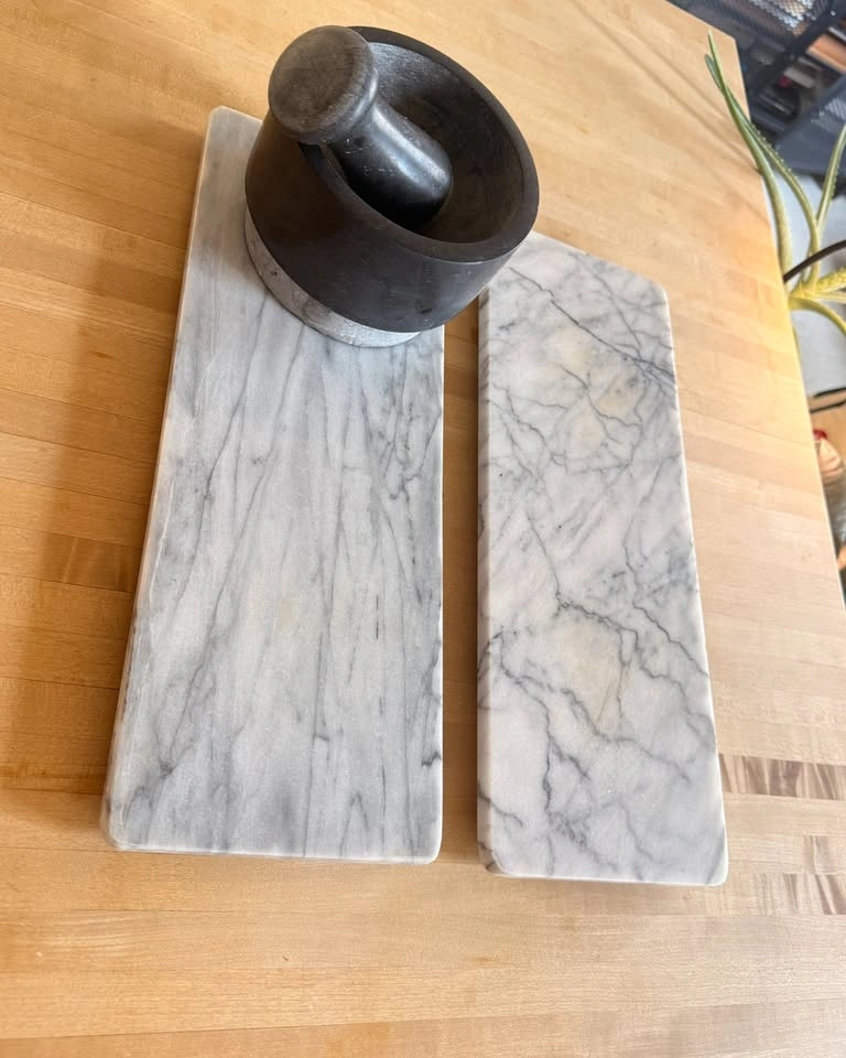 2x Marble Serving Boards – Set - photo 2