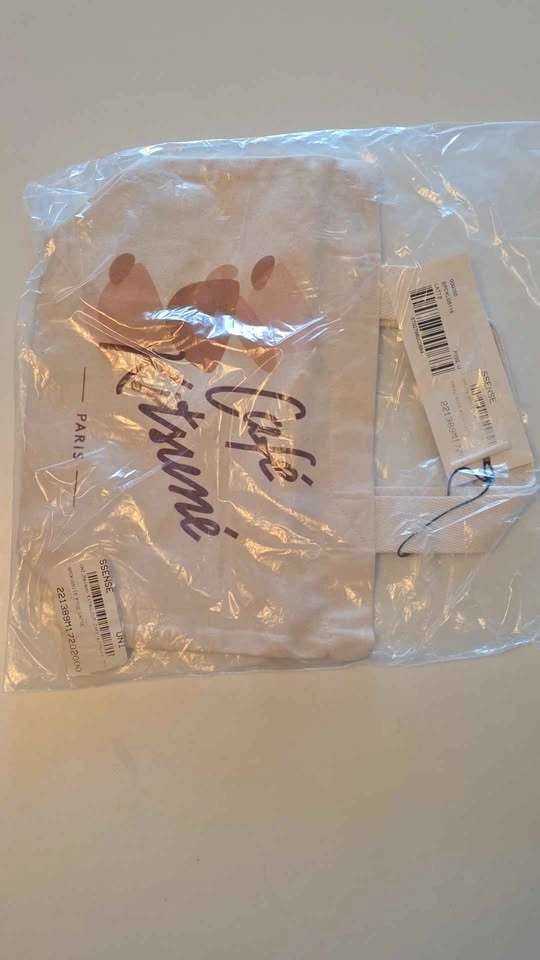 MAISON KITSUNÉ x CAFÉ KITSUNÉ MINI TOTE BAG - photo 2
