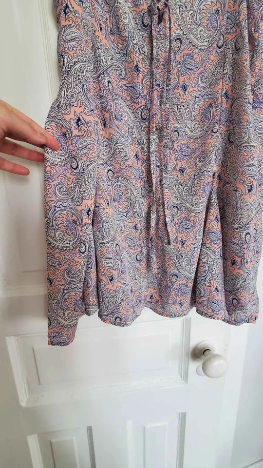 Paisley Summer Dress Corset, Pink and Blue M/L - photo 2