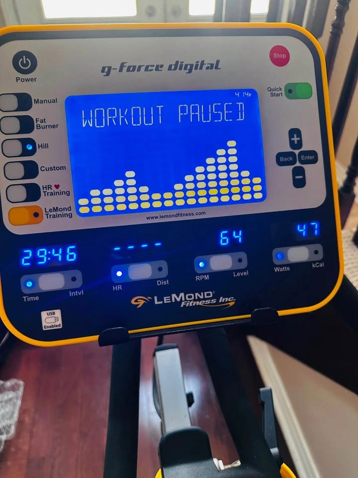 LeMond Fitness G-Force Digital Exercise Bike - photo 2