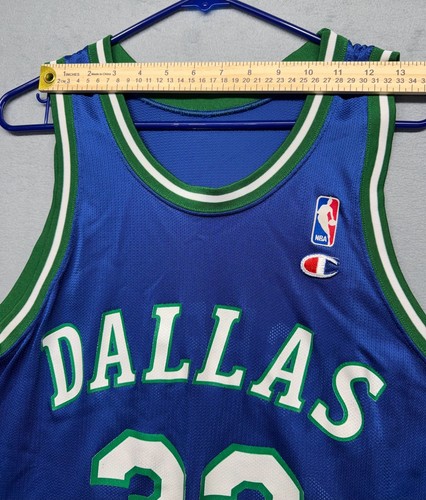 Vintage 1990s Jamal Mashburn Dallas Mavericks #32 Jersey - photo 5