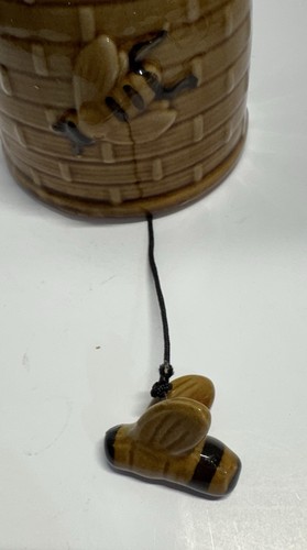 Beehive Windchime Garden Bell Chime Yellow Bee Hive - photo 4