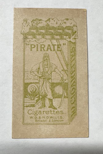 8 - PIRATE Cigarettes. W.D. & H.O.WILLS. Bristol: & London 1928 - photo 5