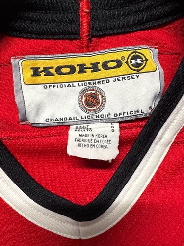 Vintage KohO Chicago Blackhawks NHL Official Licensed Hockey Jer - photo 2