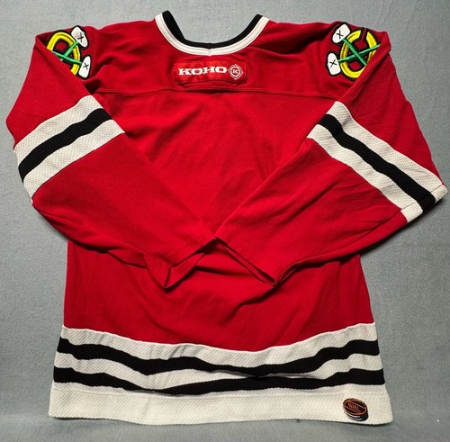 Vintage KohO Chicago Blackhawks NHL Official Licensed Hockey Jer - photo 4