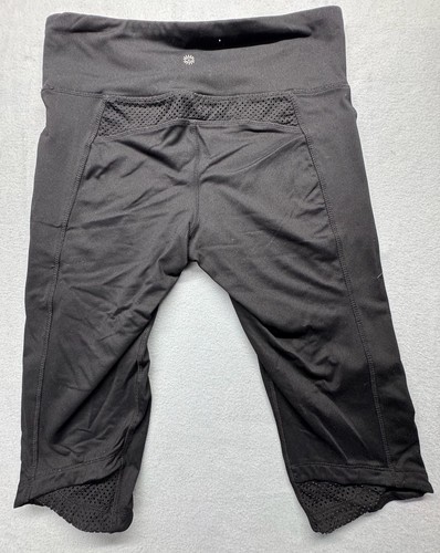 Athletic Works Women's Black Cropped Leggings with Pockets - photo 3