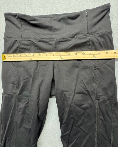 Athletic Works Women's Black Cropped Leggings with Pockets - photo 5