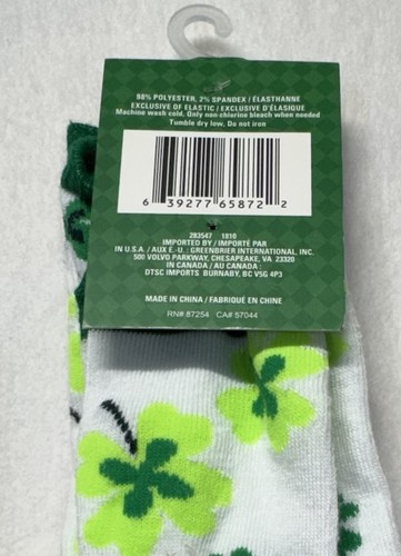 St. Patrick's Day Socks for Women - size 5 - 9 - NEW - photo 2