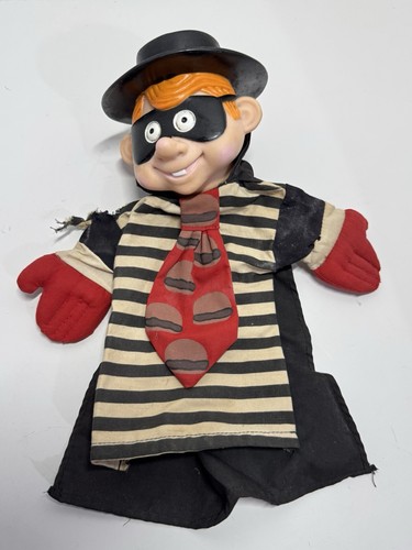 1993 McDonald's Hamburglar Hand Puppet Collectible