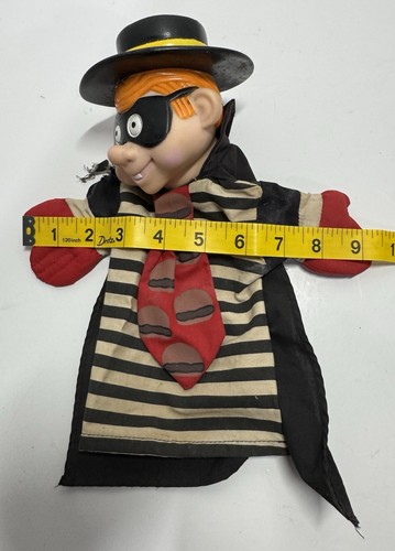 1993 McDonald's Hamburglar Hand Puppet Collectible - photo 5