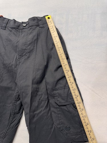 Boys, Gray Cargo Shorts 16 Regular Fit Pockets - photo 4