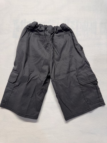 Boys, Gray Cargo Shorts 16 Regular Fit Pockets - photo 5