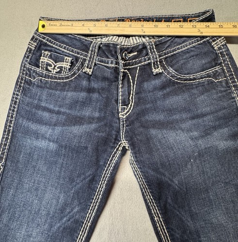 Rock Revival Molly Boot Low Rise Size 29 Embellished Jeans - photo 5