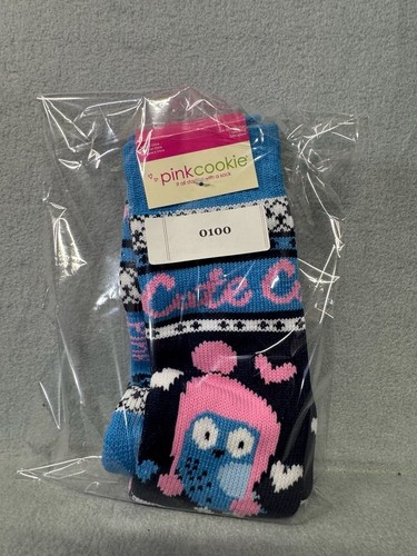 Pink Cookie Women's Owl Pattern Knit Slipper Socks - photo 3