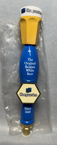 Hoegaarden White Belgian Tap Handle - Beer Keg Home Bar