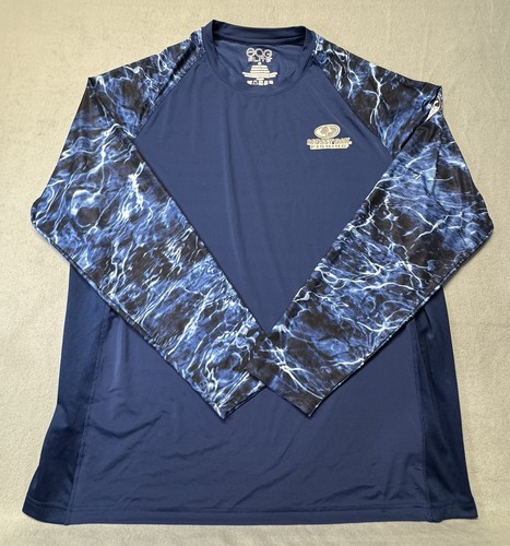 EAG Elite Mossy Oak Elements Long Sleeve Fishing Shirt XXXL