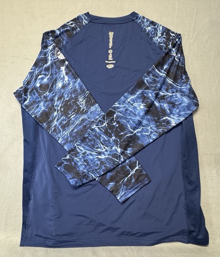 EAG Elite Mossy Oak Elements Long Sleeve Fishing Shirt XXXL - photo 2