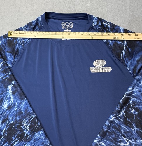 EAG Elite Mossy Oak Elements Long Sleeve Fishing Shirt XXXL - photo 4