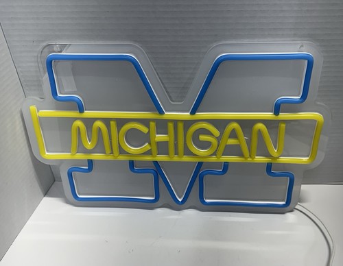 MICHIGAN LED Light Sign 15"x9” Eco friendly Without USB Adapter - photo 3