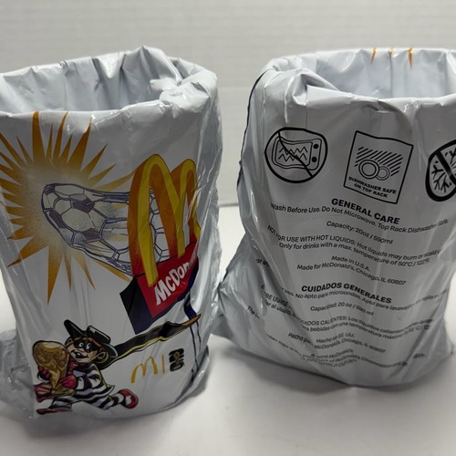 2 Unopened McDonald's FIFA World Cup 2026 Collectible Plastic Cu - photo 3