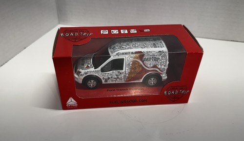 Citgo Gas & Oil Die Cast Advertising Van Red White Black