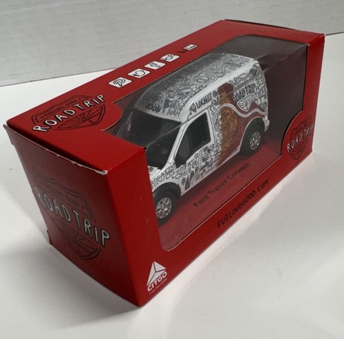 Citgo Gas & Oil Die Cast Advertising Van Red White Black - photo 2