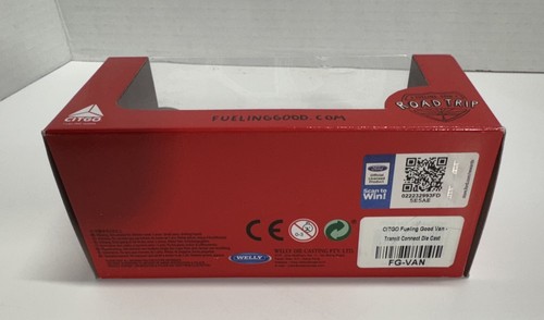 Citgo Gas & Oil Die Cast Advertising Van Red White Black - photo 3