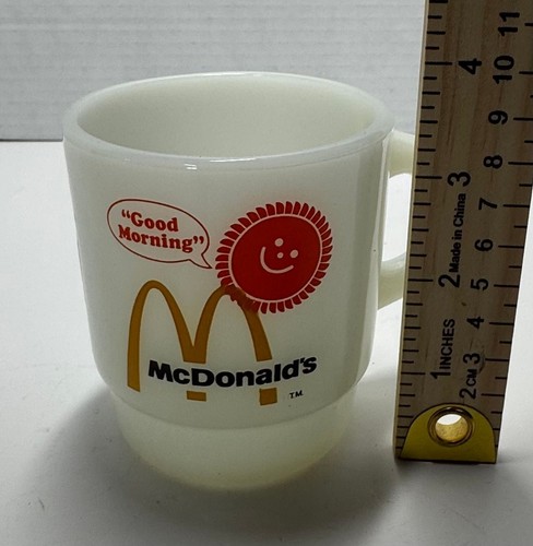 Vintage McDonald's Good Morning Coffee Mug by Anchor Hocking Fir - photo 5