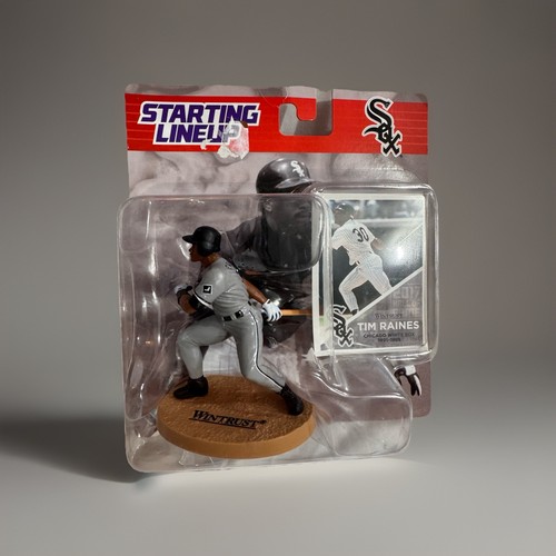 Starting Lineup Tim Raines Chicago White Sox Hall of Fame Figure - photo 2