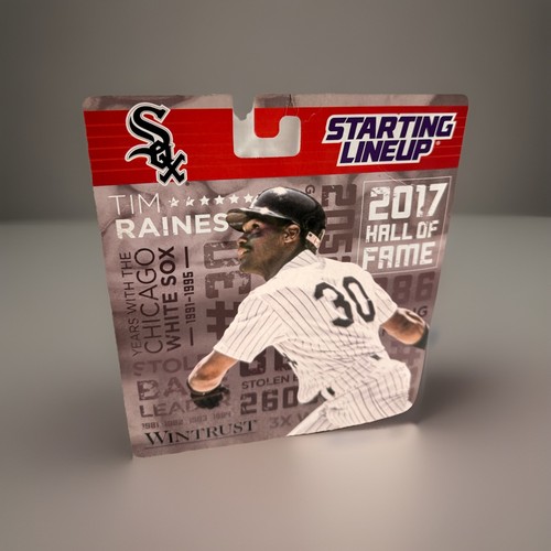 Starting Lineup Tim Raines Chicago White Sox Hall of Fame Figure - photo 3